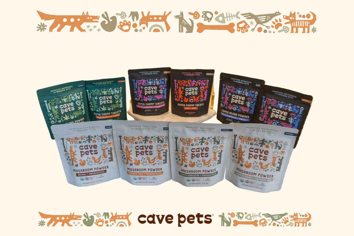 Cave Pets launches, offering pet supplements touting sustainable sourcing benefits